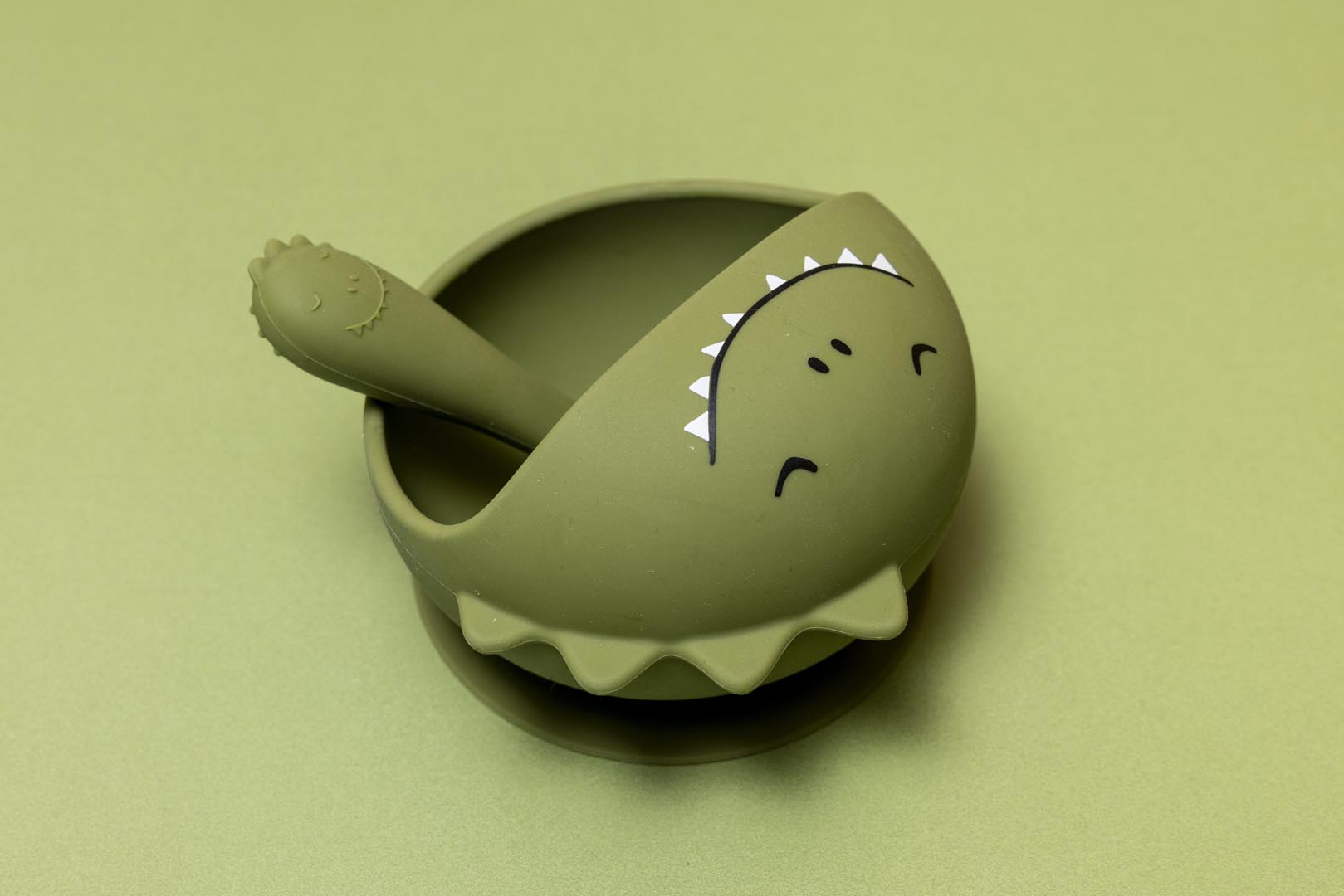 Primer set de comida para bebé - Mr. Dino